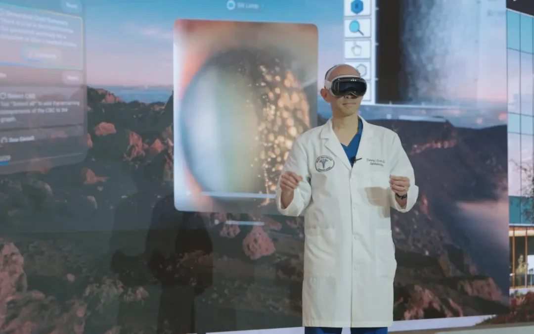 Sharp HealthCare Uji Apple Vision Pro untuk Operasi Katarak